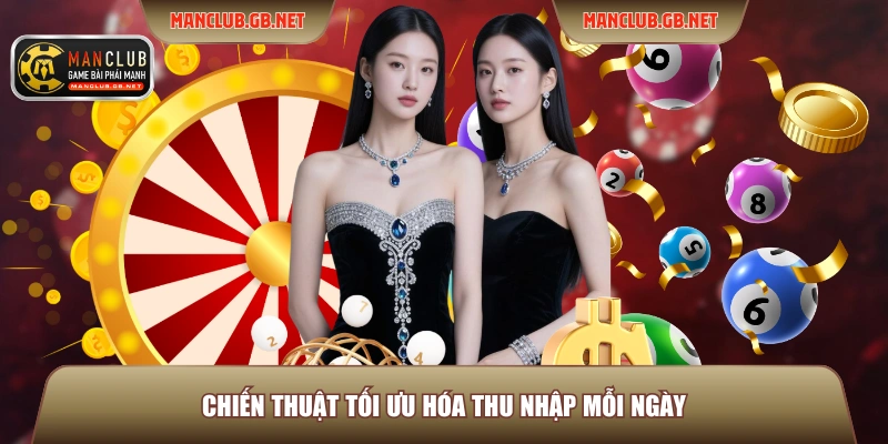 Chiến thuật tối ưu hóa thu nhập mỗi ngày